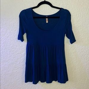 Blue babydoll shirt 💙